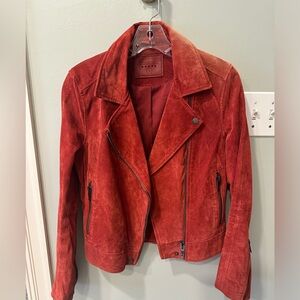 BlankNYC Suede Moto Jacket size Small